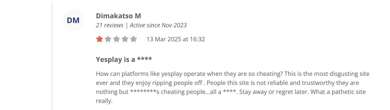 HelloPeter review screenshot