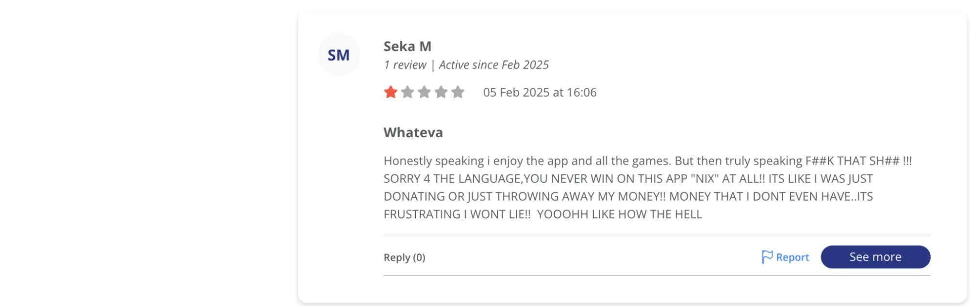 HelloPeter review screenshot