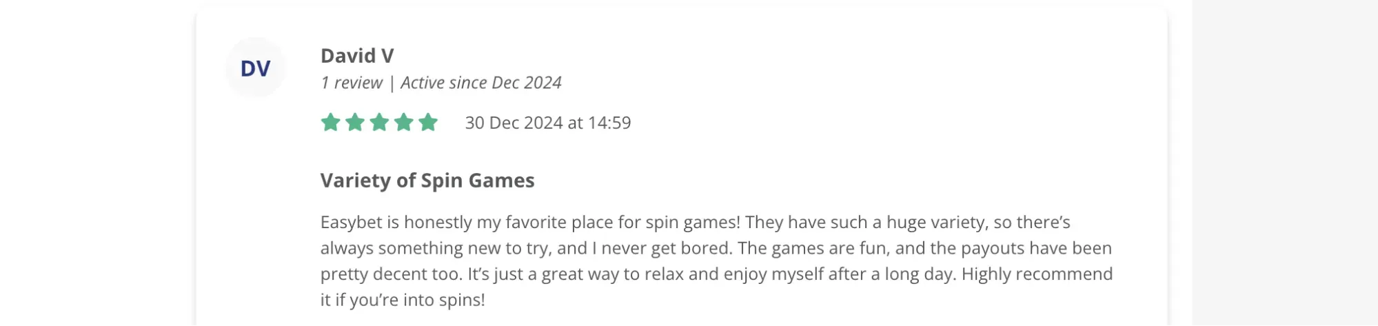 HelloPeter review screenshot