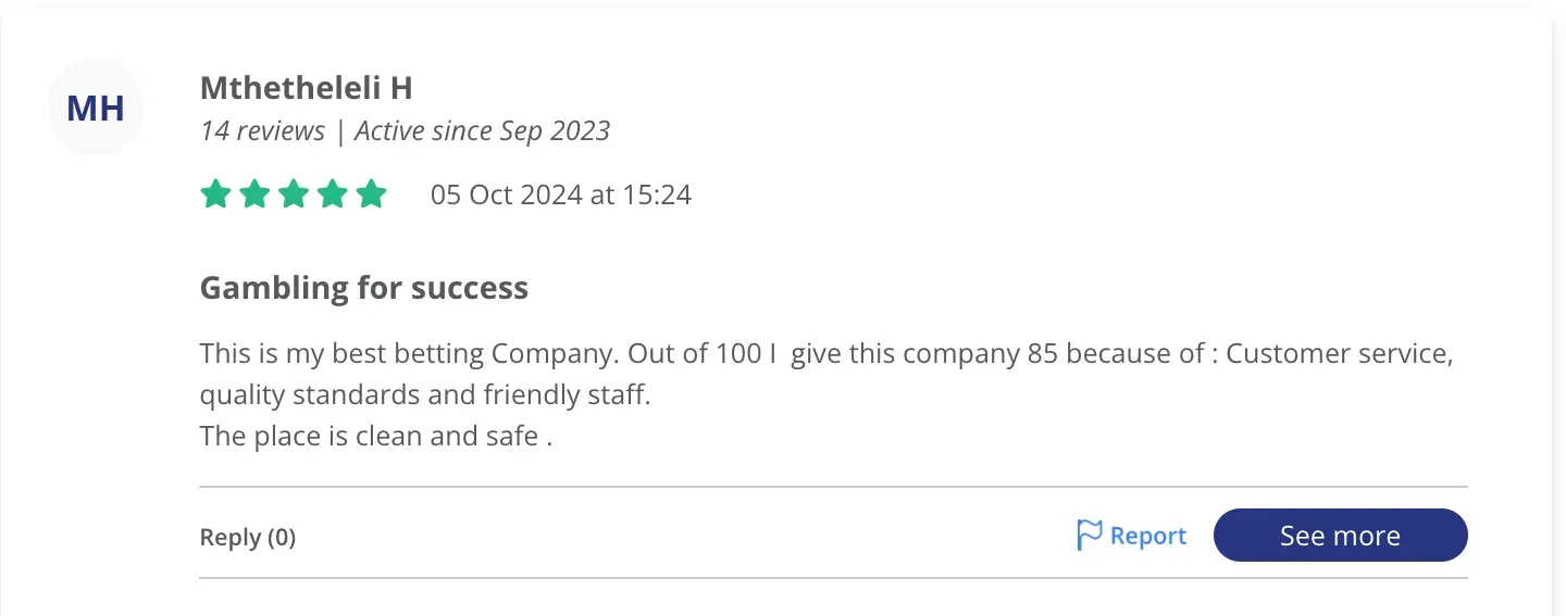 HelloPeter review screenshot