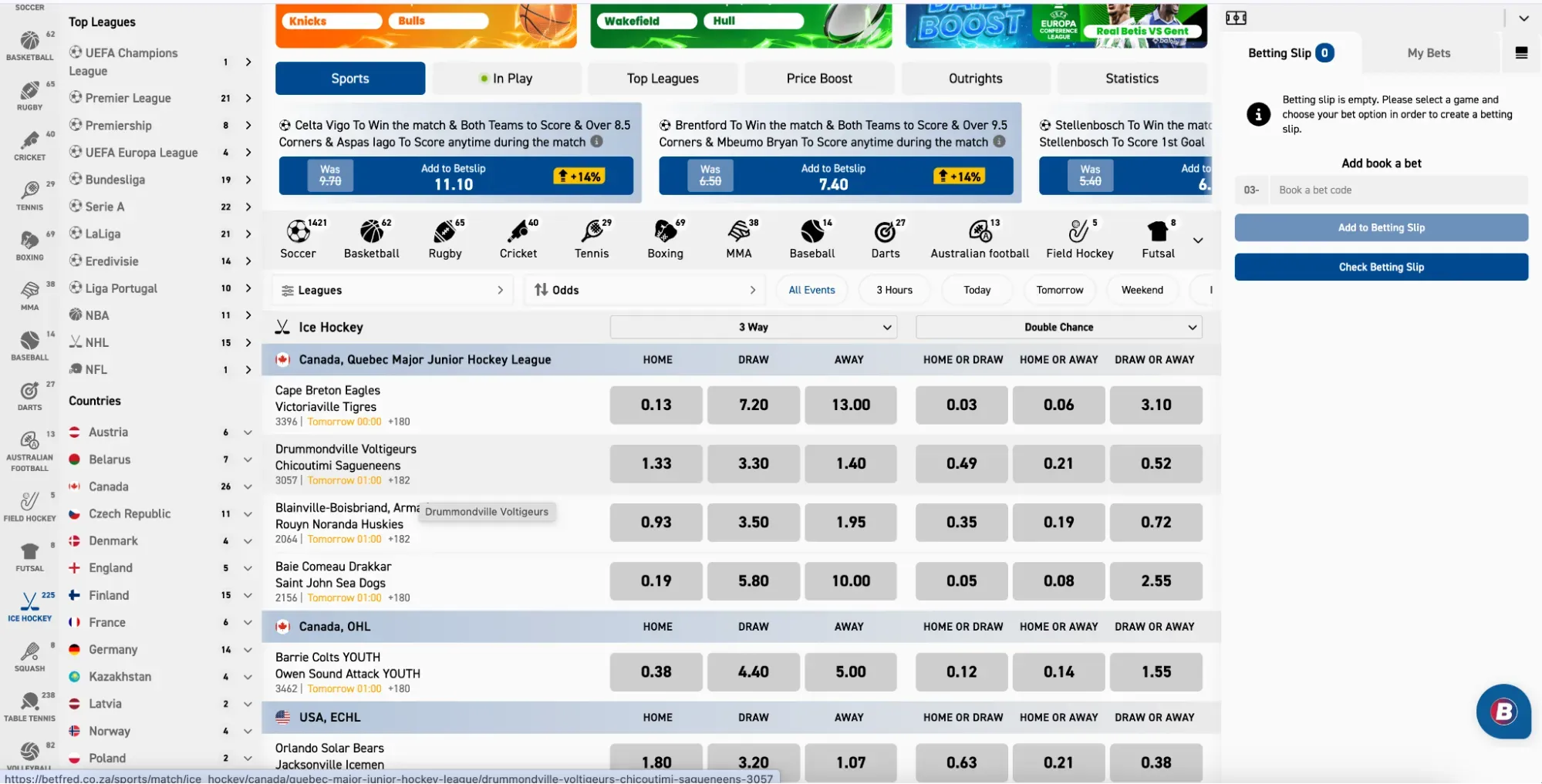 betfred betting